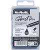 McNeill - Cartucce d'inchiostro Ghost Pen - inchiostro cancellabile termicamente per penna stilografica Ghost Pen | Cartucce di ricambio in diversi colori | Scrittura pulita e cancellazione senza