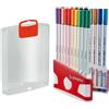 STABILO - Pennarello Premium con punta a pennello - Pen 68 brush