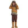 Dress Up America Costume Da Eschimese Per Bambini - Abito Invernale Inuit Per Ragazzi E Ragazze