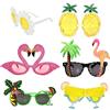 Hileyu Accessori per cocktail party Occhiali da sole divertenti Novità Occhiali da sole Adulti Bambini Confezione da 6 per compleanni Bomboniere Beach Pool Outdoor Summer Activity Costume