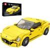 Reobrix Mini Auto Sportiva Giocattolo Mattoncini, Modellini Auto Supersportive da Costruire, 823 Collezione Veicoli Supercar Decorazione Casa Puzzle STEM Regalo per Bambini Ragazzi Adulti (384 Pezzi)