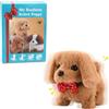 CANE PUPAZZO CAMMINA SCODINZOLA E ABBAIA peluche ANIMALE cagnolino gioco toy eBa