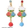 Pokemon Center Orecchini traforati Midarezaki Roserade Pokemon Accessorio centrale Giappone