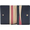 Mala Leather Kora Collection Piccolo Portafoglio in Pelle RFID 3700_45, Marina Militare, Taglia unica, moderno