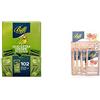 Biffi Olio Extra Vergine di Oliva monodose 102 bustine monoporzione da 10 ml & Aceto Balsamico - Bustine Monodose - 6 x 5 ml