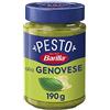Barilla, Pesto alla Genovese con Basilico Fresco Italiano 190g 2x + Pesto con Basilico e Limone 190g, Senza Glutine, Sughi Pronti Per Pasta