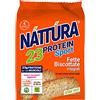 NATTURA PROTEIN SPORT Fette Biscottate Integrali, Fette Integrali Senza Zuccheri Aggiunti, Senza Olio di Palma, Vegane, 23% di Proteine, 4 Confezioni da 30g (Confezione da 6)