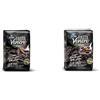 Riso Scotti Pasta Venere Penne 400g e Pasta Venere Fusilli 400g, Pasta Integrale di Riso Venere Coltivato in Italia, Fonte di Fibre, Fosforo e Proteine, Ideale per un'Alimentazione Equilibrata