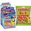 Haribo Starmix, Caramelle Gommose, Gusto Frutta, Ideale per feste - 30 bustine da 40Gr [1200gr] & Bruchi Caramelle Gommose Alla Frutta, A Forma Di Bruco Gusto, Senza Coloranti Artificiali