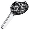 Magichome - Soffione doccia ad alta pressione con 5 modalità e pannello largo 120mm, potente soffione da bagno universale per bassa pressione dell'acqua