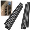 RATSTONE Guide Per Cassetti Pesanti,Guide Cassetti,2pcs Guide Scorrevoli Per Ripiani Estraibili Con Cuscinetti a Sfera,Capacità Di Carico 150kg,Per,Ripostiglio Sottoscalamobili(Nero,400-900mm)