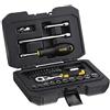 STANLEY set chiavi a bussola att. 1/4 - 38 pz