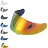 EvoParts Visiera CNS 1 Compatibile con Shoei Gt Air 1 Gt Air 2 Neotec 1 (no neotec 2 e 3 e Gt Air 3) (Rosso)