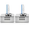 BIHEE Lampadine Xenon D5S 8000K D5S Xenon HID Lampadine Auto Blu Ghiaccio 12V 35W Sostituire HID Kit di Conversione, 2 Lampade