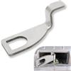 VBGURR Supporto per portellone posteriore dell'auto, in acciaio inox, con gancio di estensione per bocchetta dell'aria fresca, per un uso sicuro, compatibile solo con VW T4 T5 T6 Bus e Caddy portellone
