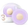 Foreo Ufo 3 Go, Dispositivo da Viaggio per Maschera Viso Antirughe, Idratazione, Terapia a Luce Rossa e LED a Spettro Completo, Termoterapia, Massaggio T-Sonic, Compatto, Lavender