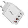 Seefey Caricatore USB C, 40 W, 4 porte, presa USB C, ricarica rapida, per i Phone 16 15 14 13 12 11 Pro Max X XS XR 8 7 6S Plus Mini,iPad,Samsung Galaxy