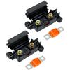 CDDCWZ 2 pezzi portafusibili midi e fusibili Midi da 30 Ampere per auto, camion, veicoli da costruzione, macchine agricole, autobus, roulotte