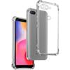 REY Cover in Gel TPU Anti-Shock per XIAOMI REDMI 6, Morbido Silicone Custodie Protettivo Case, Anti-Scratch, Protettiva Sottile Back Cover