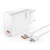 GVKRLXZ Caricabatterie USB C da 33 W per Xiaomi Redmi Note 15 14 Pro 13 12 5G 12s 11 10 9 8, Mi 13 12 11 Ultra 10T, Pad 5 6, Poco X6 X5 X4 X3 Pro F6 F5 F4 M7 M6 M5 Pad 6 Caricatore Turbo Charge Adattatore
