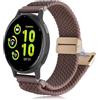 CHULN 20mm Cinturino Compatibile con Garmin Vivoactive 5/3/3 Music/Vivomove Trend/Venu Sq 2/2 music/Venu 2 Plus, Sportivo Nylon Magnetico Braccialetto di Ricambio per Garmin Forerunner 245/645.