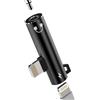 HOYULLI Adattatore da Lightning a 3,5 mm (2 in 1) per iPhone 14 13 Pro Max per iPad Headphone Aux Audio Caricatore Cavo Jack Splitter per Apple MFi Certified Connettore Lighting Jack Converter Accessori Auto