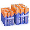 PKCELL Batterie alkaline AAA(LR03 12pcs),AA(LR6 12pcs) combinazione 1,5V per giocattolo,mouse,telecomando,conservazione 10 anni,confezione da 24,PKCELL