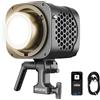 amaran Halo 200x 200W Luce LED COB Bi-Color, 10.530 Lux a 1m, Design Monolight con alimentazione AC integrata, Attacco Bowens in Metallo, CRI 96+, TLCI 97+, Controllo DMX e App