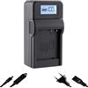 blumax Speed Charger per batterie Panasonic DMW-BLG10 / DMW-BLG10E / DMW-BLE9 E/BP-DC15 E - Caricabatterie compatibile con Lumix DMC-GF6 GX7 III GX80