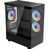 AeroCool Geh Viewport Mini-G-BK-v4 Micro/MiniITX ARGB black