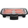 Tristar BQ-2813 Barbecue Elettrico, 2000 W, Plastica, Nero
