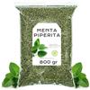 EPEL Menta Piperita Tisana Foglie 800g | Con Proprietà Digestive e Rinfrescanti, Favorisce il Benessere Naturale con Sapore Intenso e Fresco e Aroma Mentolato