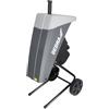 DEDRA 2500 W trituratore elettrico per piante diametro di taglio 45 mm, velocità 0-2950 giri/min, borsa da raccolta 65 L, frantoio per rami per giardino e manutenzione dei rifiuti verdi