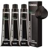 FemMas, colore per capelli 3x castano medio freddo 4.01 I crema colorante capelli con olio di argan, cheratina e ceramidi I come colorazione permanente o tonalizzazione per risultati di colore