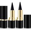 JOZMMZEOOA 2 Pezzi Matte Quick-Dry Eyeliner Nero Gel Trucco | Trucco per Tutto il Giorno a Prova di Sbavature Impermeabile Smudge Proof Smokey ombretto Palette Stick Crayon