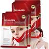 EHIOG 5 Pezzi Maschera Modellante V-Line - per Scolpire Mento e Mascella, Rassodante e Lifting per un Contorno Viso Scolpito e Tonico