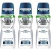 Narta - Resixyl - Deodorante spray da uomo distraspirante - Trattamento sudorazione eccessiva - Efficienza 4 giorni - Tocco secco - 3 x 100 ml