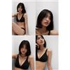 Intimissimi Reggiseno Triangolo Marica In Cotone Ultralight Cotton Nero