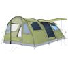 Skandika Gotland 4 - tende campeggio familiare - zanzariera - 480 x 310 cm - Telo sotto tenda cucito - Colonna d`acqua 5000mm (verde)