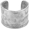 VLNET ® | Vestopazzo bracciale aperto semi rigido | effetto marmo | Altezza 5 cm | alluminio 100% riciclato| misura regolabile tg unica | lavorazione artigianale