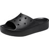 Crocs Classic Platform Slide 208180-001, Womens slides, black, 37/38 EU