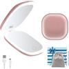 KinzraMira Specchio da trucco con luci 30X