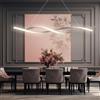 Arcadia Lampadario Led Soffitto a Sospensione Moderno con Luce Calda e Fredda Dimmerabile, Telecomando e App per Cellulare - Lampadario Camera da Letto, Soggiorno, Cucina e Cameretta - 5000 LM 100 Cm