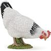 Papo - Statuetta Gallina Che Becca Realistica - 3 Anni + - Collezione La Vita in Fattoria - Gioco Educativo Animali da Fattoria - Idea Regalo Giocattolo Bambina Bambino