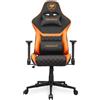 Cougar CGR-A2F COUGAR Sedia da gioco Armor One V2 F, PVC/tessuto, nero/arancio