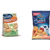 Riso Scotti Snack - Maisenza Mais con Rosmarino - Snack Sottili e Croccanti Senza Glutine - 60 g & Risette Snack di Riso alla Paprika - Snack Gallette di Riso Senza Glutine Bio, 60 gr