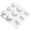 XiaoShenLu Stampo per mousse in silicone, stampi per dolci, mousse al cioccolato, sapone fai da te, 15 fori Cuore