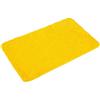 PANA Fluffy tappetino da bagno (50x80 cm) - Morbido tappetino da bagno in microfibra - Antiscivolo e lavabile - Tappetino da bagno - Tappetino da doccia (giallo)