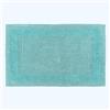 Homescapes Grande Tappetino da Bagno Aqua, XXL Tappeto da Bagno 70x120 cm, Tappetino da Bagno Premium in Cotone con Design Reversibile