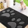 FCSDETAIL Zerbino Interno 80 x 120 cm, Tappetino Antiscivolo e Lavabile in Lavatrice, Tappetino d'Ingresso Assorbenti per Cane, Ingresso, Porta, Corridoio